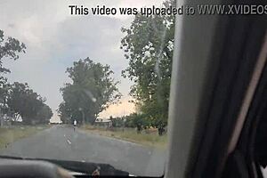 Cute girl only sucks my dick head till i cum in her mouth...