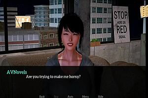 In my new family, the milf has big tits in anime style