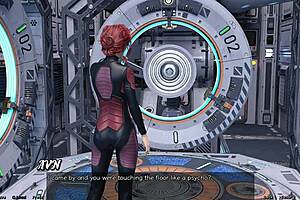 Holding hands with that Asian MILF in space.