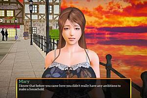 My New Family 406 - Tits And Ass In Anime Erotic Game