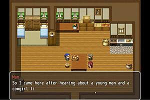 Mirena's Ranch Pornplay Hentai Game Ep 1 Milks Massive Cowgirl Tits