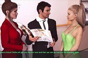 A Wife and Stepmother in Anime Hentai Cartoon