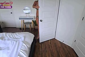 hot latina milf gets anal from step son with big tits