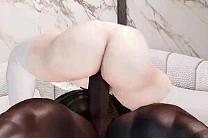 家庭主妇紧屁眼塞进巨屌黑鸡巴猛操