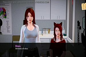 Anime family scene with big tits and ass