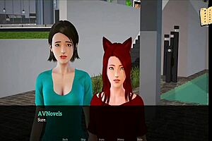 Anime family scene with big tits and ass