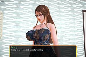 my new family game unfolds with anime characters exploring adventures in a homemade setting