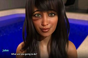 spending steamy pool time with cedey in wvm 144