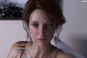 Pervert Enjoys Sensual Romance with Horny Stepmom in 3D Hentai Game