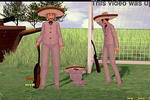 the caretaker continues his duties in the house part 2