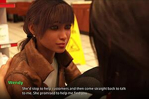 Wvm 166 av uncovers more about his past in this anime game