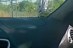 latina milf takes me shopping, ends up fucking in car