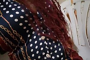 i'm so turned on watching my office buddy's girlfriend fulfill her fetish by touching herself sexy at work, it's making me crazy horny