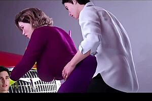 Моя милф-мачуха заперта в гараже для дикого 3D хентай-действия!