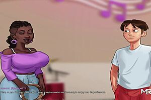 Эй, выбери флейту и смотри, как мой рот творит магию. Summertime Saga в разгаре! E1 10 дикий.