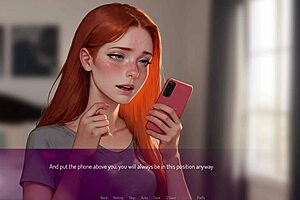 uhh, horny wife masturbatin on video call, 3d hentai stuff