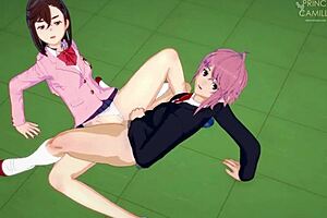 Momo and Aira explore another world in Dandadan