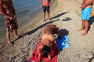 Public Asshole Overflowing with Cum, Body Drenched