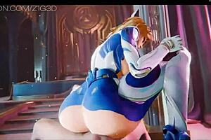 Sue Storm's Wild Hentai Orgy: Fucked by Everyone in Anal Ecstasy