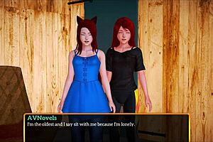 Yo, check my new family 444 vid with hot redhead and brunette hentai action! 🎮