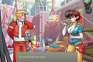 let's play space rescue code pink the trade with valerie anime cartoon outfit