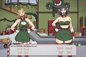 Claus crafts naughty sex toys in christmas factory