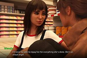 Wvm 166 av uncovers more about his past in this anime game