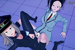 Yao Momo And Camie Utsushimi Fuck In Heroin Costumes