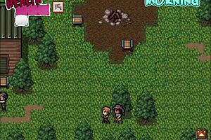 Watching hentai with busty milf