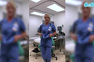 milf nurse, show that pussy?