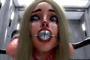 cybercaptain重口BDSM金属捆绑合集