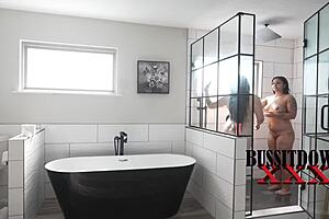 wrong room but perfect timing for milf fun