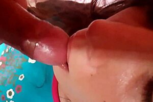 mom loves drinking that big cock milk 😋