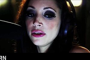 Blonde milf gets fucked in the pub with sensual sex