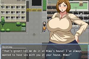 wife goes naked to the park for a cumshot gangbang with beggars. in this hentai game, she gets banged by monster cocks.