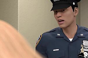 Milf Lands in Prison and Handles Big Black Cock First Time