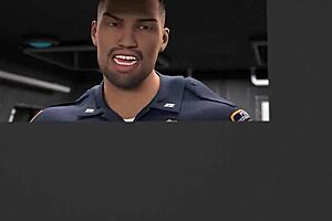 Milf Lands in Prison and Handles Big Black Cock First Time