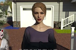 Three Busty Milfs Race In Sexy Stockings