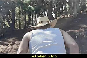 stepsister and stranger fucked in forest