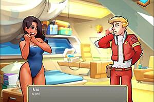 Fixing up the sauna with Code Pink in space rescue game