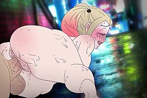 Does Harley Quinn fuck Joker in this hentai?