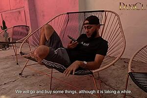 yo, double penetration with my mexican friend ends with a huge cumshot