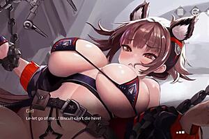 check out these hentai girls getting deepthroated in close up scenes