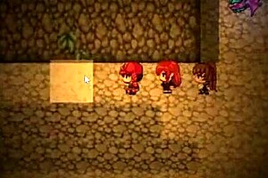 Redhead milf blocks with giant tits!