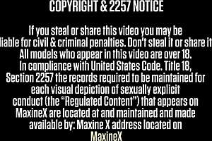 i, uh, ripped my clothes for this taboo solo vibe session with maxine x, squirting everywhere