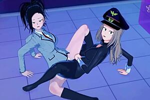 Yao Momo And Camie Utsushimi Fuck In Heroin Costumes