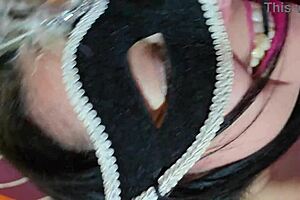 Granny Carmen Has Dildo Orgasms on Christmas in July, Craving Real Fuck