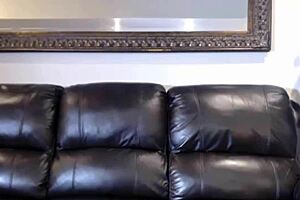 maxine x, a black babe with long hair, performs a solo act