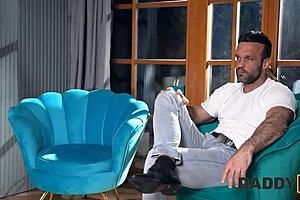 Blonde lesbians intensely fuck with dildo