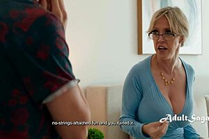 Sara jay has a wild and crazy adventure with beauty rich